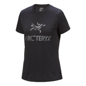 Arc"Word bomullst-shirt "Black"