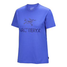 Arc"Word T-shirt bomullströja "Blå"