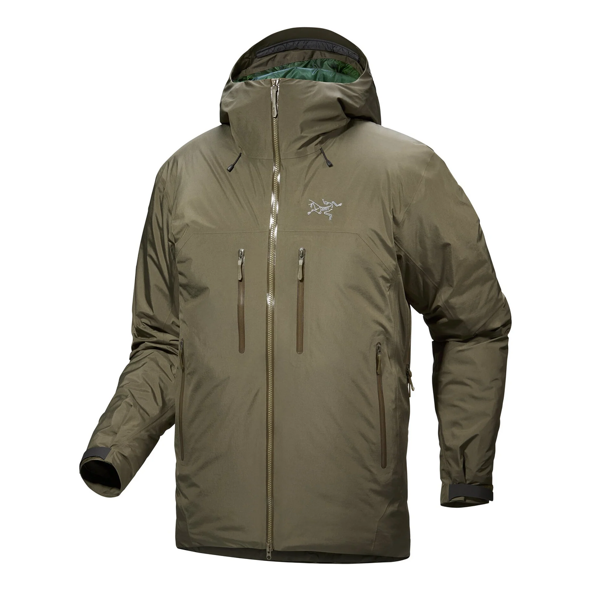 Beta Down-isolerad jacka "Olive Green"