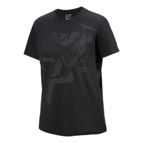 Bird bomullst-shirt "Black"