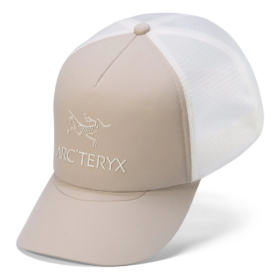 Bird Word Trucker Curved Mössor & Hattar "Natural White"