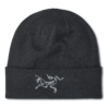 Broderad fågelmössa "Black"