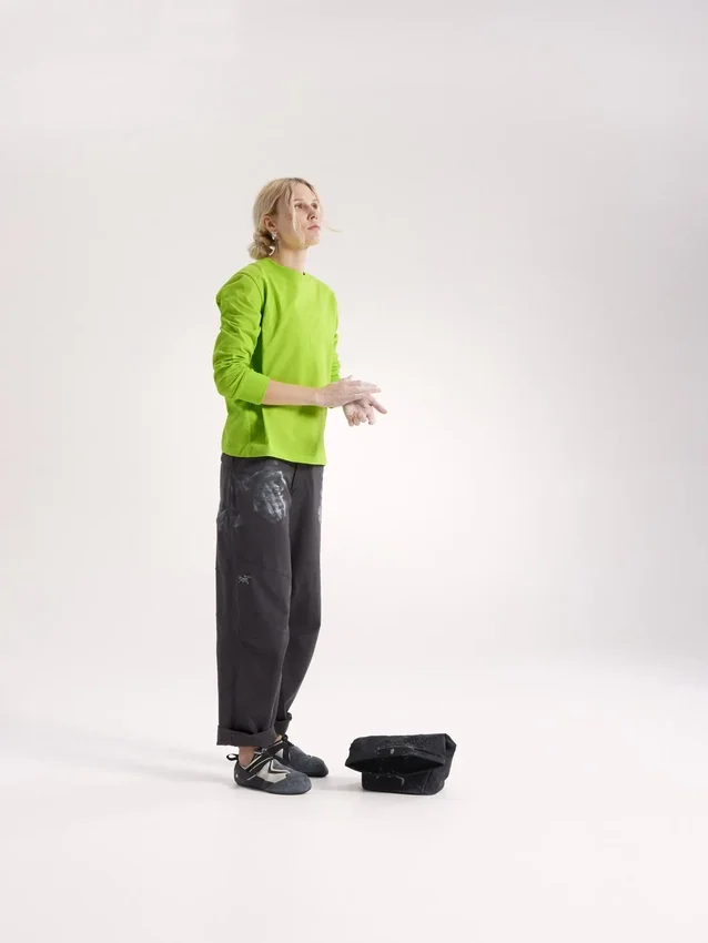 Clarkia bomullsbyxor med vida ben för damer