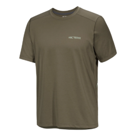 Cormac Arc T-shirt med fågel-logotyp ”Olive Green”