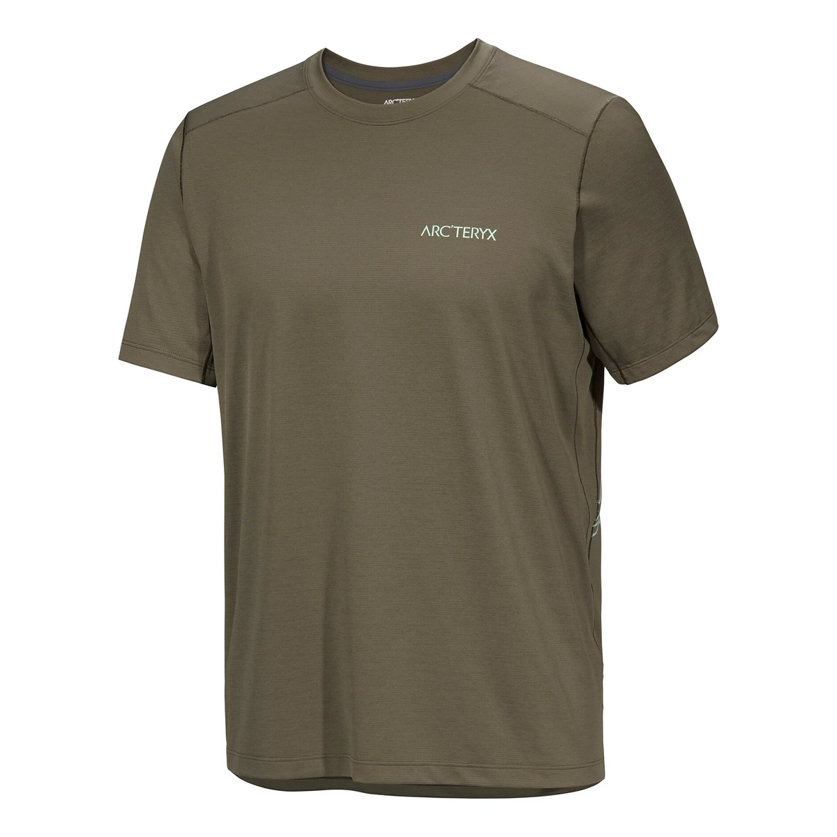 Cormac Arc T-shirt med fågel-logotyp ”Olive Green”