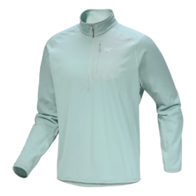 Delta 1/2 Zip Neck Top "Green"