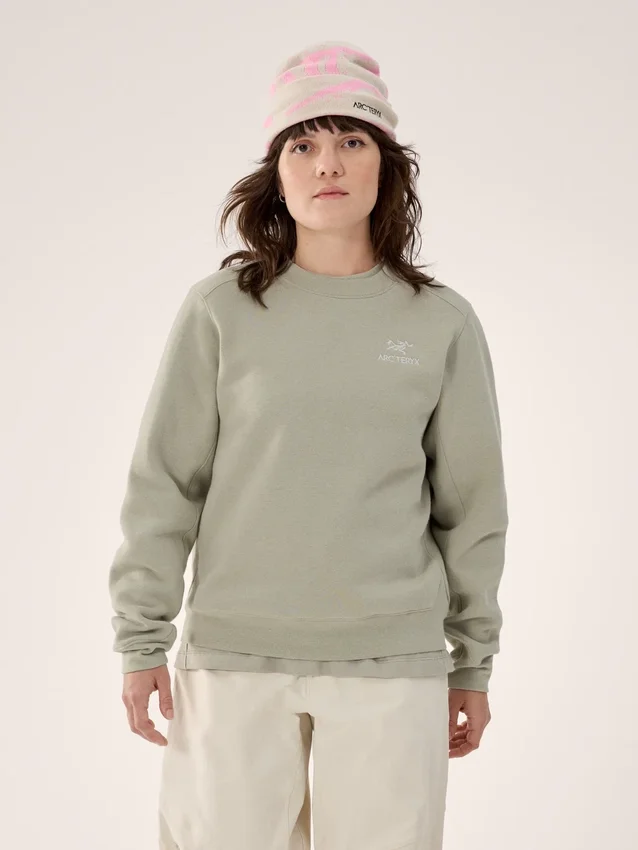 Emblem Fleece Crew för damer