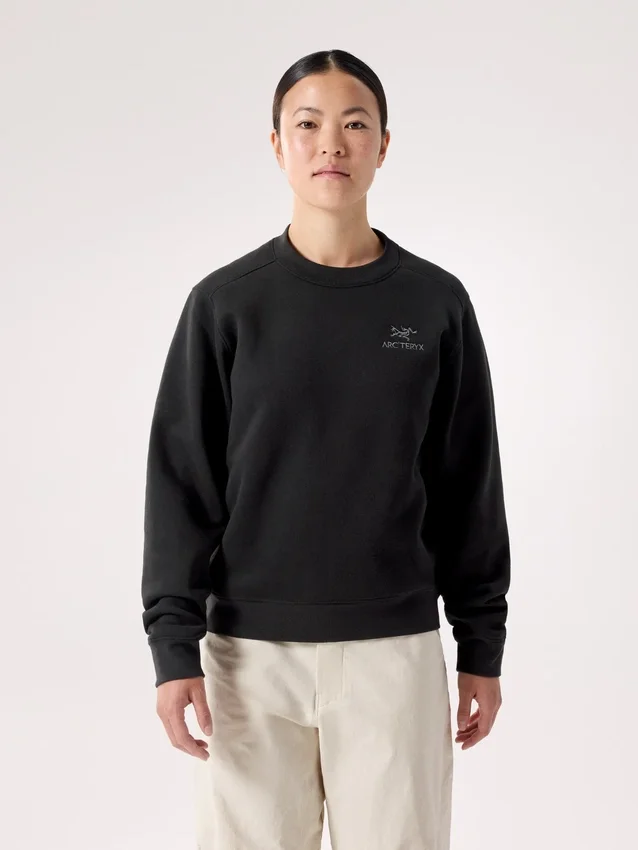 Emblem Fleece Crew för damer