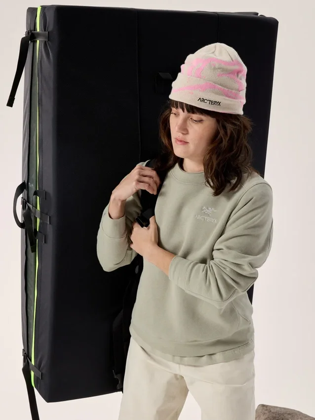 Emblem Fleece Crew för damer