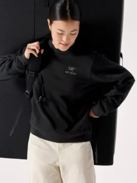 Emblem Fleece Crew för damer