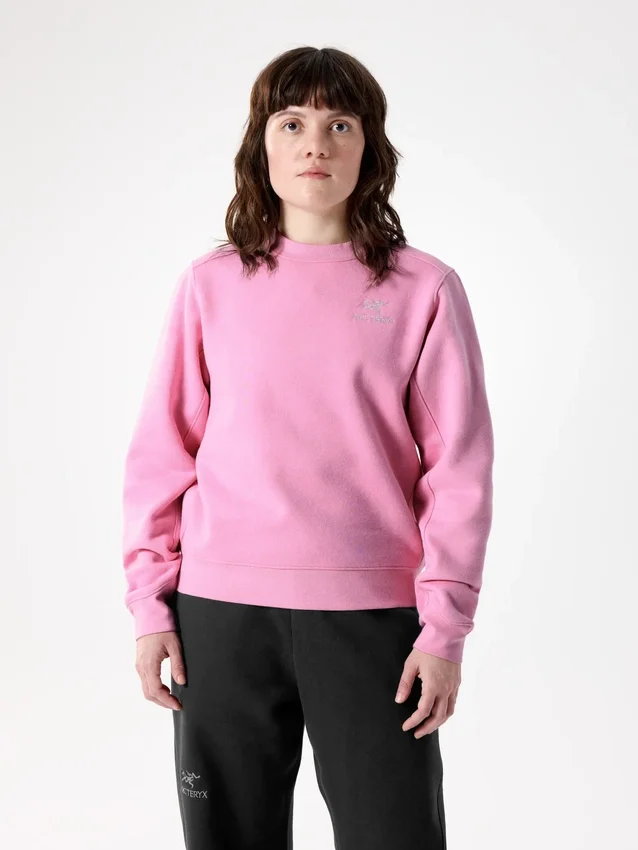 Emblem Fleece Crew för damer