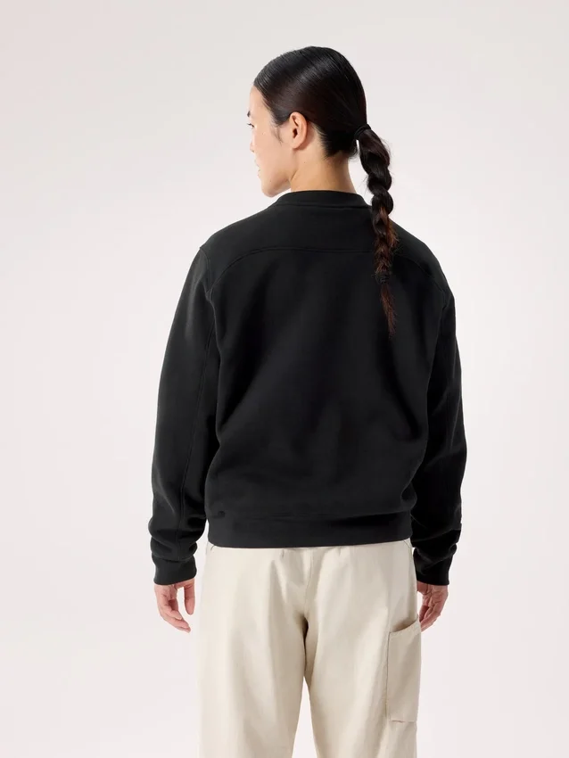 Emblem Fleece Crew för damer
