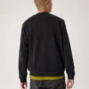 Emblem Fleece Crew Neck Pullover för män