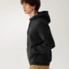 Emblem Fleece Full Zip Huvtröja för män