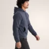 Emblem Fleece Full Zip Huvtröja för män