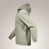 Emblem Fleece Full Zip Huvtröja för män