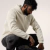Emblem Fleece Full Zip Huvtröja för män