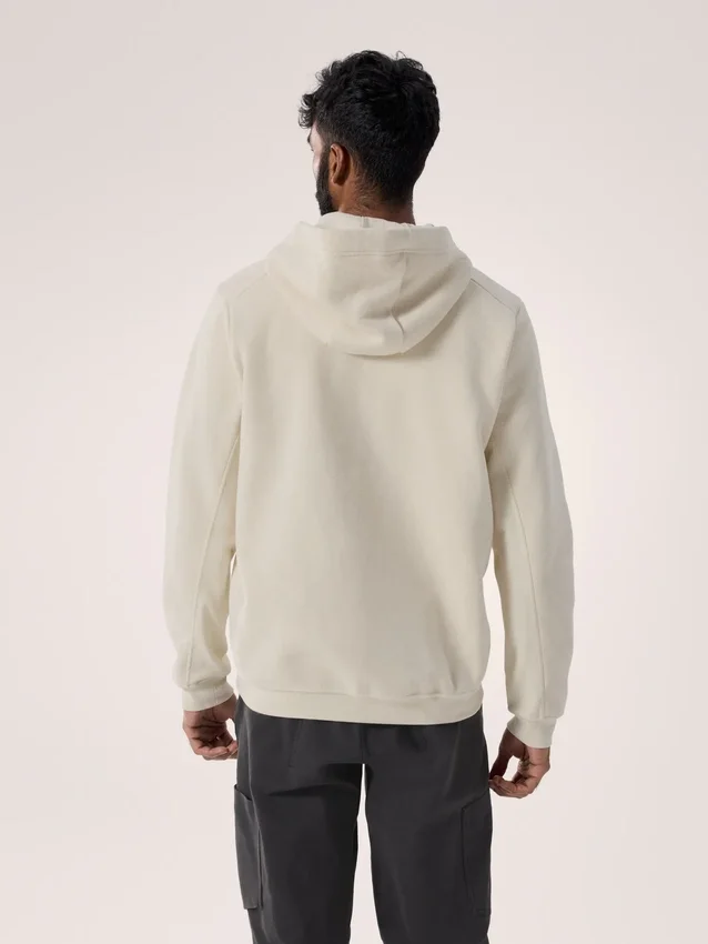 Emblem Fleece Full Zip Huvtröja för män