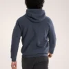 Emblem Fleece Full Zip Huvtröja för män