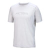 Ionia Merinoull Arc "Word Logo T-shirt SS" Grå