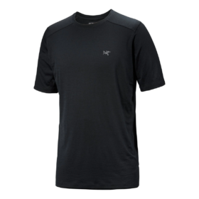 Ionia T-shirt i merinoull SS "Black"