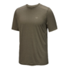 Ionia T-shirt i merinoull SS "Olive Green"