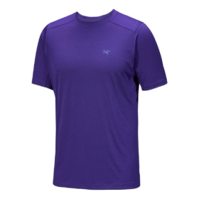 Ionia T-shirt i merinoull SS "Purple"