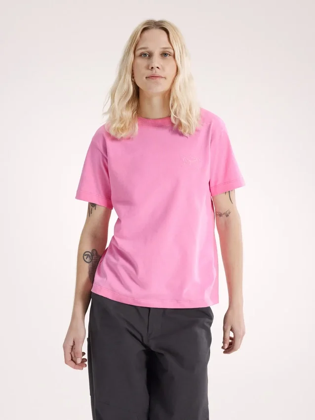 Kragg Cotton Little Bird Crew Shirt SS för damer