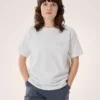 Kragg Cotton Little Bird Crew Shirt SS för damer