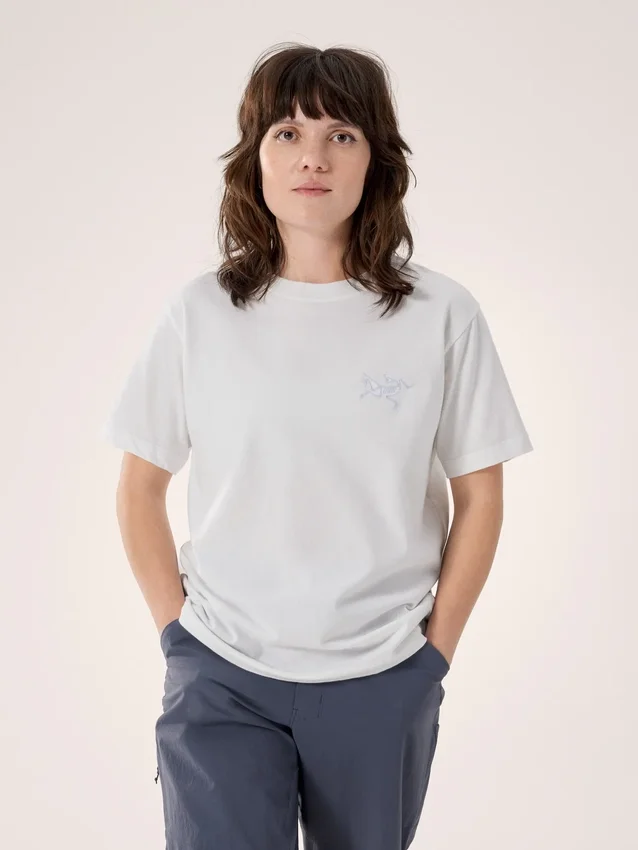 Kragg Cotton Little Bird Crew Shirt SS för damer