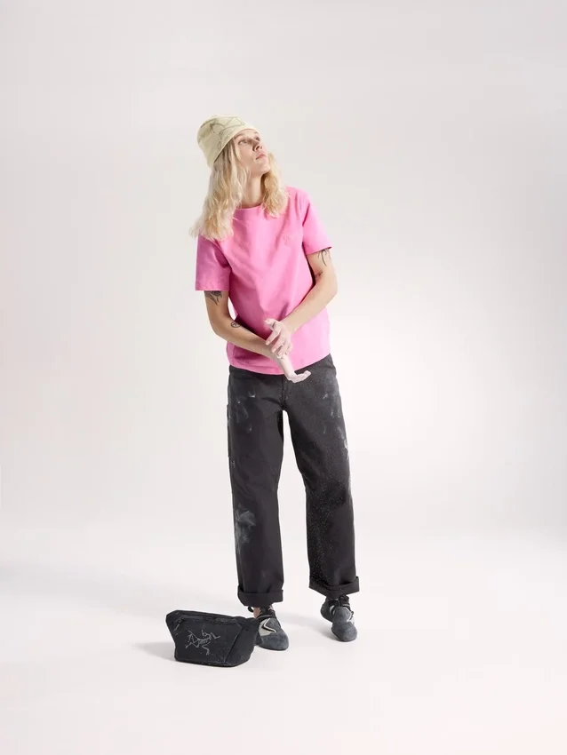Kragg Cotton Little Bird Crew Shirt SS för damer