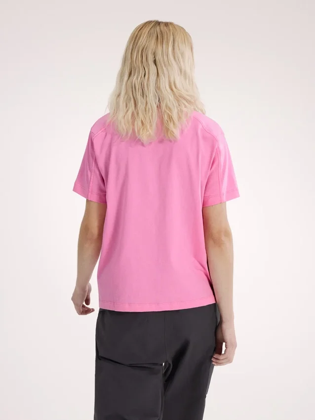 Kragg Cotton Little Bird Crew Shirt SS för damer