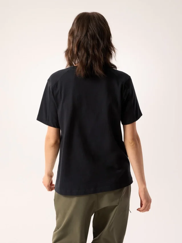 Kragg Cotton Little Bird Crew Shirt SS för damer