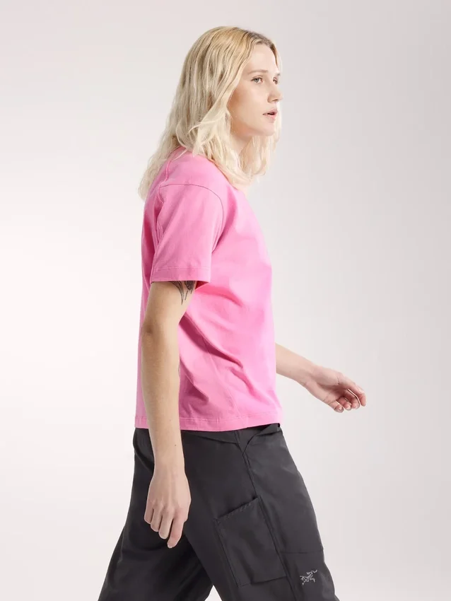 Kragg Cotton Little Bird Crew Shirt SS för damer