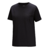 Kragg Cotton Little Bird T-shirt med rund hals "Black"