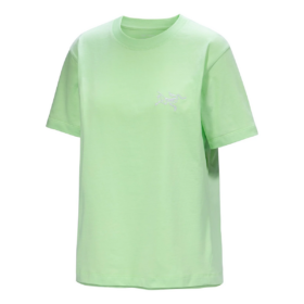 Kragg Cotton Little Bird T-shirt med rund hals "Green"