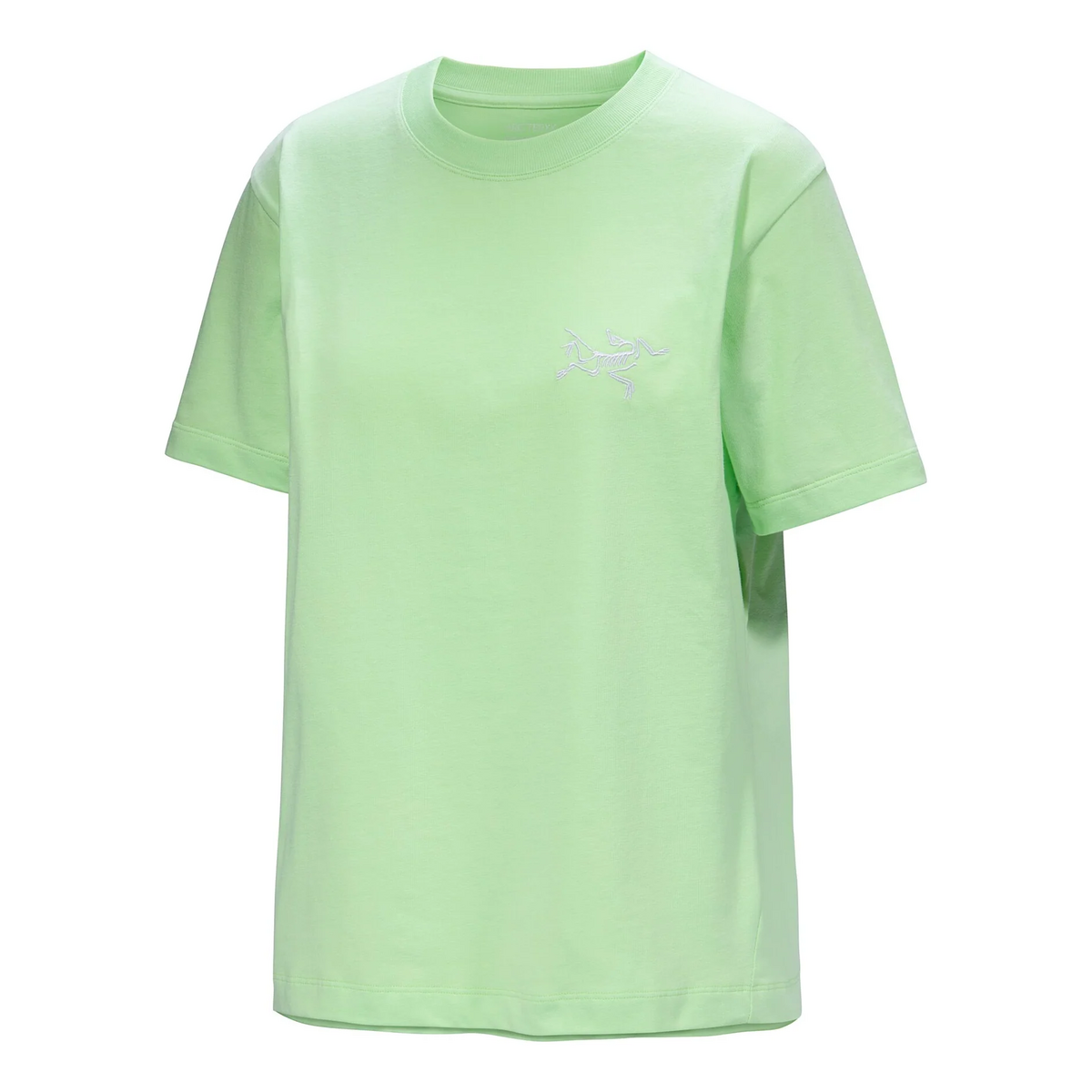 Kragg Cotton Little Bird T-shirt med rund hals "Green"