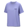 Kragg Cotton Little Bird T-shirt med rund hals "Purple"