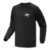 Kragg SL Cotton Bird Tile långärmad T-shirt "Black"