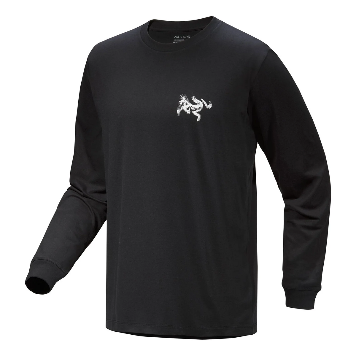 Kragg SL Cotton Bird Tile långärmad T-shirt "Black"