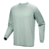 Kragg SL Cotton Bird Tile långärmad T-shirt "Green"