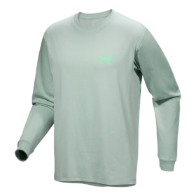 Kragg SL Cotton Bird Tile långärmad T-shirt "Green"