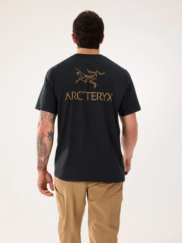 Kragg SL Cotton Bird Word Shirt SS för män