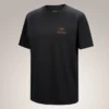 Kragg SL Cotton Bird Word Shirt SS för män