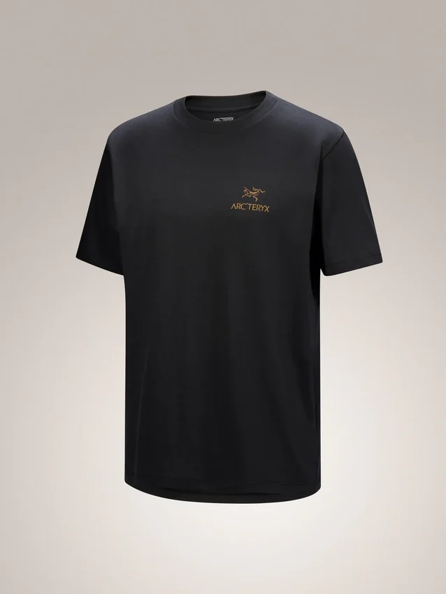 Kragg SL Cotton Bird Word Shirt SS för män