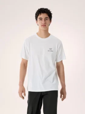 Kragg SL Cotton Bird Word Shirt SS Herr