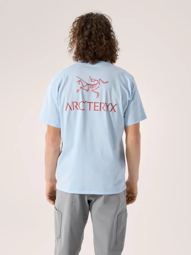 Kragg SL Cotton Bird Word Shirt SS Herr