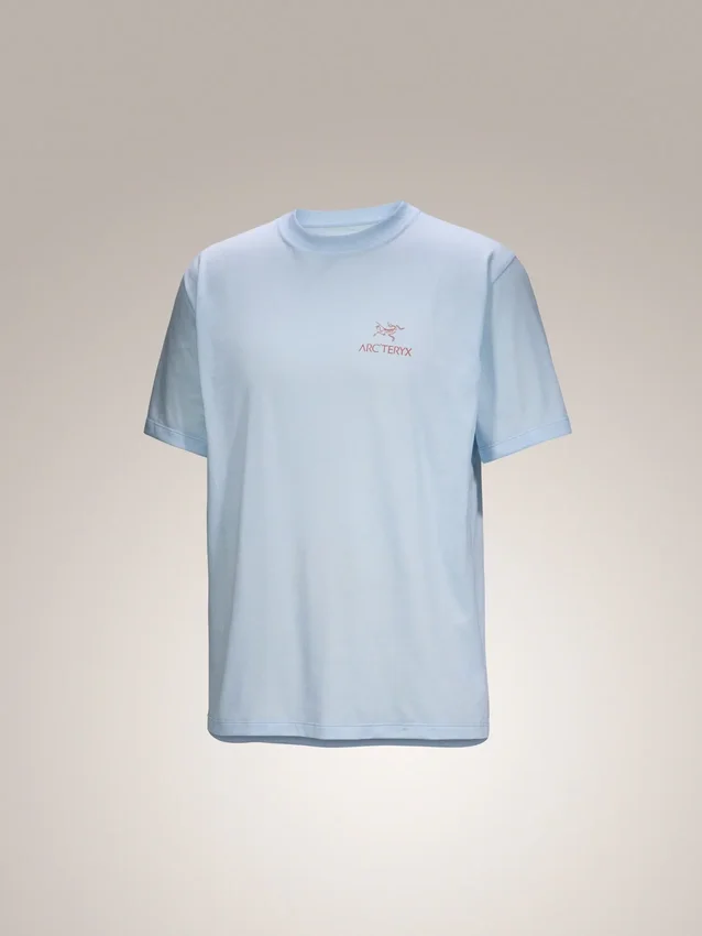 Kragg SL Cotton Bird Word Shirt SS Herr