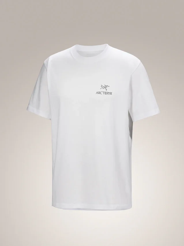 Kragg SL Cotton Bird Word Shirt SS Herr