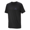 Kragg SL Cotton Bird Word T-shirt "Black Purple"